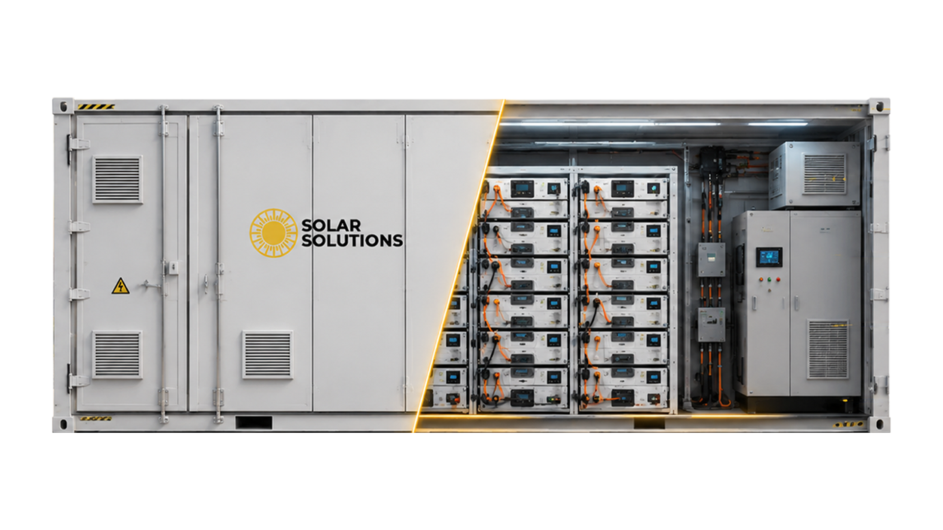 The Complete Off-Grid Energy Solution Container Layout